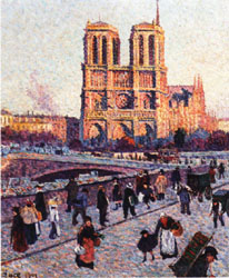 The Quai Saint-Michel and Notre-Dame